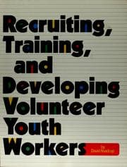 Tapa de Recruiting, training, and developing volunteer youth workers