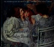 Tapa de The Booklover's Birthday Book