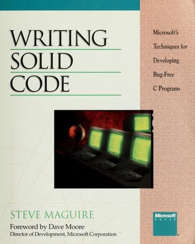 Tapa de Writing solid code