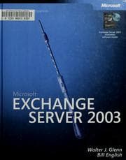 Tapa de Microsoft Exchange server 2003 administrator's companion