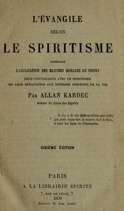 Tapa de L'Evangile selon le spiritisme