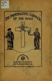 Tapa de The imperialistic council of the magi ...