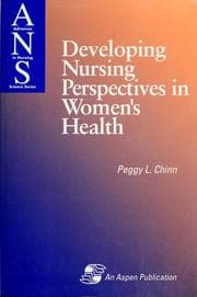 Tapa de Developing nursing perspectives in women's health