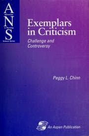 Tapa de Exemplars in criticism