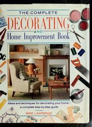 Tapa de The complete decorating and home improvement book