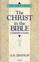 Tapa de The Christ in the Bible Commentary - Volume 4