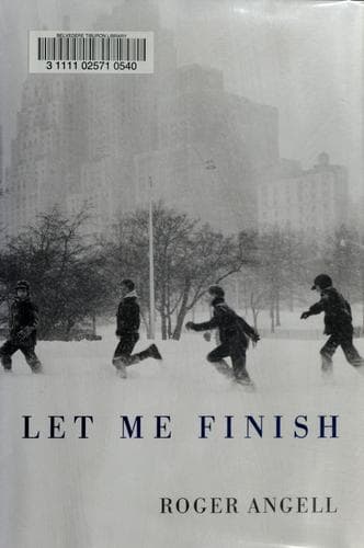 Tapa de Let me finish