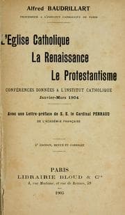 Tapa de L'Eglise Catholique, La Renaissance, Le Protestantisme