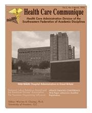 Tapa de Health Care Communique