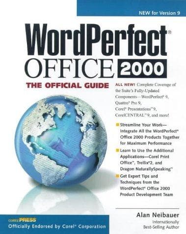 Tapa de WordPerfect Office 2000