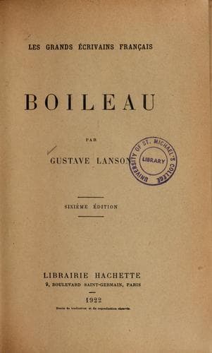 Tapa de Boileau