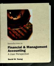 Tapa de Introduction to financial & management accounting