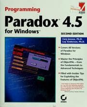Tapa de Programming Paradox 4.5 for Windows