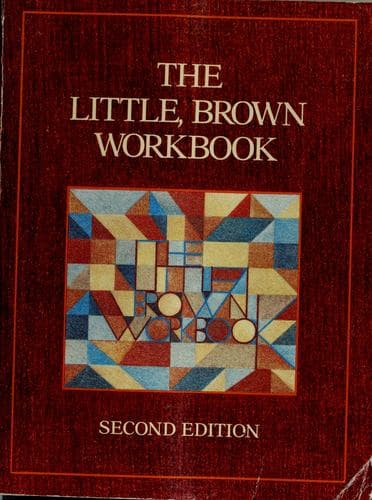 Tapa de Little brown workbook