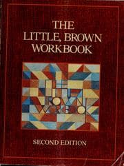 Tapa de Little brown workbook