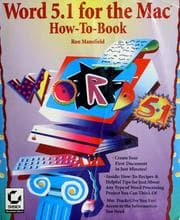 Tapa de Word 5.1 for the Mac how-to book