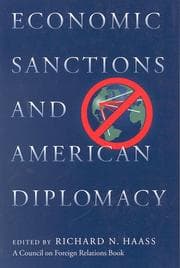 Tapa de Economic sanctions and American diplomacy