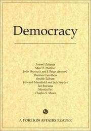 Tapa de Democracy