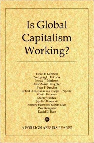 Tapa de Is global capitalism working?