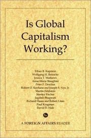 Tapa de Is global capitalism working?
