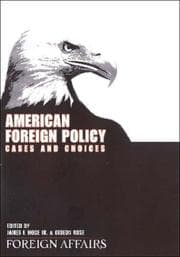 Tapa de American foreign policy