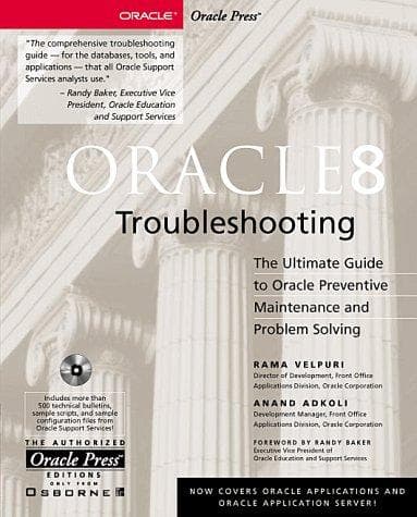 Tapa de Oracle8 troubleshooting
