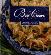 Tapa de The Busy cook's cookbook.