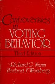 Tapa de Controversies in voting behavior