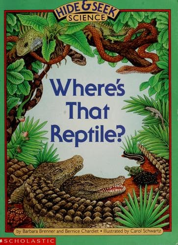 Tapa de Where's that reptile?