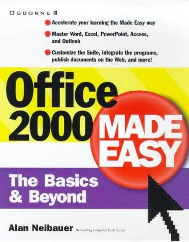 Tapa de Office 2000 Made Easy
