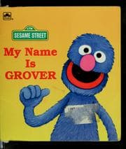 Tapa de My name is Grover