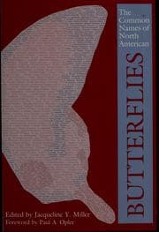 Tapa de The Common Names of North American Butterflies