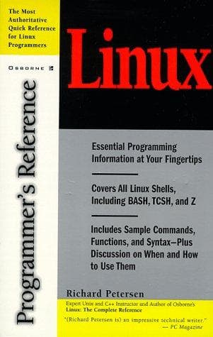 Tapa de Linux, programmer's reference