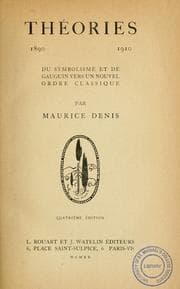 Tapa de Theories, 1890-1910
