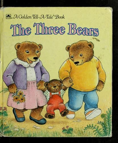 Tapa de The three bears