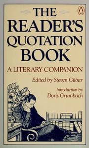 Tapa de The Reader's quotation book