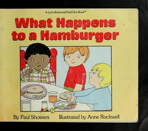 Tapa de What happens to a hamburger