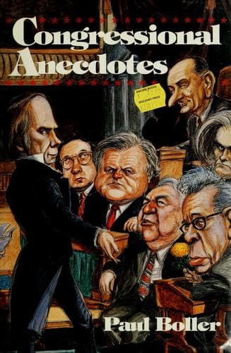 Tapa de Congressional anecdotes