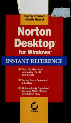 Tapa de Norton Desktop for Windows instant reference