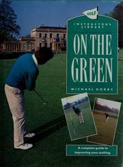 Tapa de On the Green (Golf Instructor's Library)
