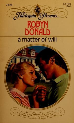 Tapa de A Matter of Will