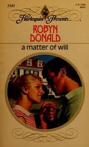 Tapa de A Matter of Will