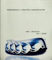 Tapa de Fundamentals of graphics communication
