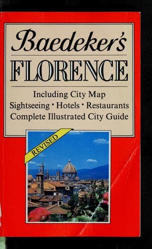 Tapa de Baedeker's Florence