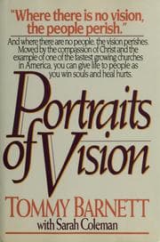 Tapa de Portraits of vision
