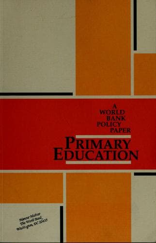 Tapa de Primary education