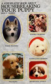 Tapa de Step by Step Book About Housebreaking Your Puppy