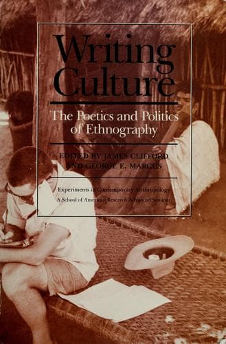 Tapa de Writing culture