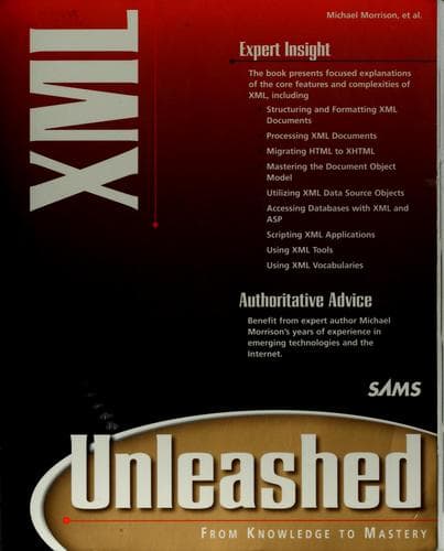 Tapa de XML unleashed