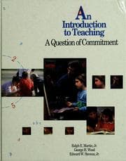 Tapa de An introduction to teaching